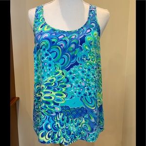Lilly Pulitzer Aerial Foley Tank Top
